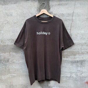 Chocolate Brown Holiday Brand T-Shirt